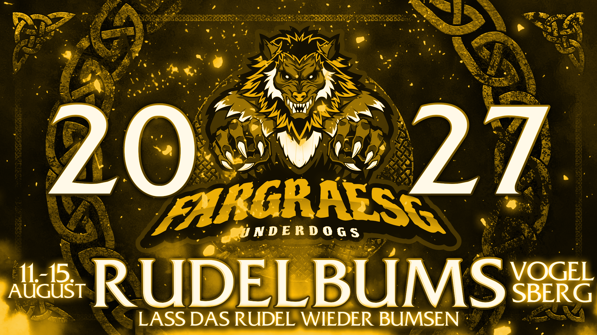 Rudelbums 2027 Mainlogo